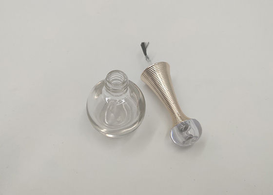 Botella elegante 10ml 15ml del esmalte de uñas de la forma redonda