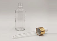 Boston 30ml redondo despeja las botellas de cristal del dropper, botellas vacías 1oz del cosmético