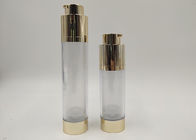 Botellas cosméticas de la bomba privada de aire del casquillo del dropper, volumen de la botella 30ml de la loción del vacío