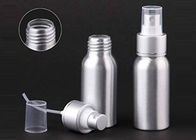 Botella de aluminio 100ml 120ml del espray de la protección solar de la muestra libre con el rociador fino de la niebla