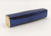tubos de lujo azules brillantes de la barra de labios 3g. Muestras libres de los tubos magnéticos de la barra de labios