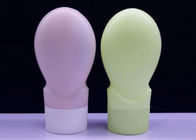 Botellas plásticas del HDPE colorido 100ml para Suncream que blanquea el empaquetado del cosmético