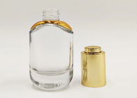 Curso de la vida largo de cristal transparente compacto de la impresión de pantalla de seda de la botella del dropper del tamaño 1oz en existencia