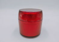 la crema de acrílico 30g sacude al peso ligero de empaquetado del cosmético con el tapón de tuerca rojo