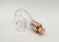 botellas cosméticas de cristal recargables del bulbo 50ml con la bomba de la loción para el empaquetado del cuidado de piel