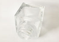 botella de empaquetado del difusor de cristal de la forma del cuadrado 50ml con Sitcks para el cosmético