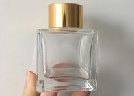 botella de empaquetado del difusor de cristal de la forma del cuadrado 50ml con Sitcks para el cosmético