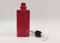 ANIMAL DOMÉSTICO rojo de la botella del cuadrado 500ml que empaqueta para los productos del gel de la ducha del champú