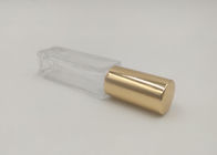 Botella de perfume del viaje del cuadrado 10ml, atomizador recargable del perfume transparente