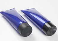 200ml tubo de empaquetado cosmético del apretón PE con el casquillo de acrílico para el cuidado de piel