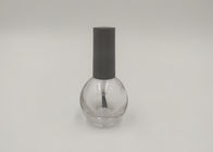 Diseño de cristal vacío de la calabaza de la botella del esmalte de uñas del agua de la armadura con el casquillo del cepillo