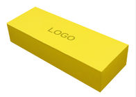 Caja de papel de empaquetado del palillo de la belleza de la materia prima de las cajas de la suposición de oro cuadrada