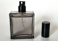 Botella de perfume recargable de lujo del cuadrado 100ml, OEM de la botella del espray de perfume/ODM