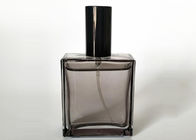 Botella de perfume recargable de lujo del cuadrado 100ml, OEM de la botella del espray de perfume/ODM