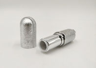 tubos vacíos brillantes color plata de la barra de labios 3.5g, logotipo de empaquetado del tubo de la barra de labios impreso