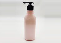 La ronda rosada 150ml ACARICIA las botellas cosméticas plásticas con la bomba de la loción