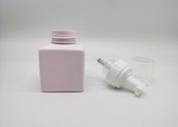 250ml rosados ACARICIAN las botellas cosméticas plásticas con la bomba de la espuma
