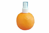 Botellas cosméticas plásticas anaranjadas 250ml para la forma de las frutas del cuidado del bebé de la loción