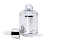 El cosmético de cristal de plata de 30ml 50ml embotella para los productos del cuidado de la persona