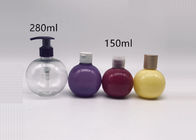 botella globular de la loción del ANIMAL DOMÉSTICO de 150ml 250ml para el empaquetado del cuidado de piel