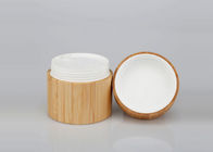 10g - botella poner crema de bambú de la loción del tarro 100g para el empaquetado cosmético