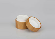 10g - botella poner crema de bambú de la loción del tarro 100g para el empaquetado cosmético