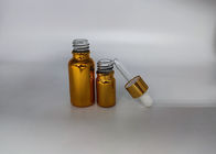 envase de cristal del dropper del aceite de 10ml 15ml 30ml Amber Glass Cosmetic Bottles Essential