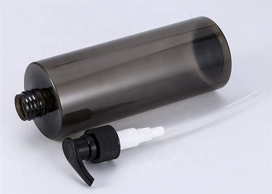 botellas cosméticas plásticas transparentes de 14oz 400ml