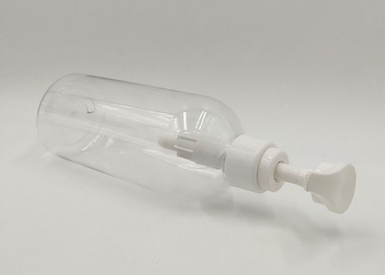 botellas cosméticas de encargo transparentes de 500ml Boston