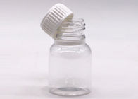 botellas de empaquetado de la atención sanitaria transparente del ANIMAL DOMÉSTICO 50ml alrededor o forma modificada para requisitos particulares