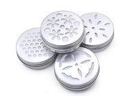 El aluminio cosmético del ISO sacude el tipo del casquillo del ambientador de aire