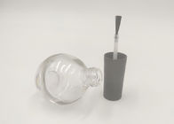 Diseño de cristal vacío de la calabaza de la botella del esmalte de uñas del agua de la armadura con el casquillo del cepillo