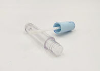 Cosmético vacío plástico de los tubos del lustre del labio del alto grado que empaqueta con el cepillo