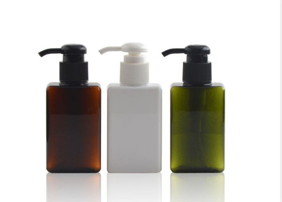 Botellas recargables plásticas amistosas del champú de Eco 200ml PETG para la crema del lavado a mano