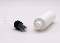 tratamiento superficial brillante de las botellas plásticas blancas del HDPE 100ml con el rociador