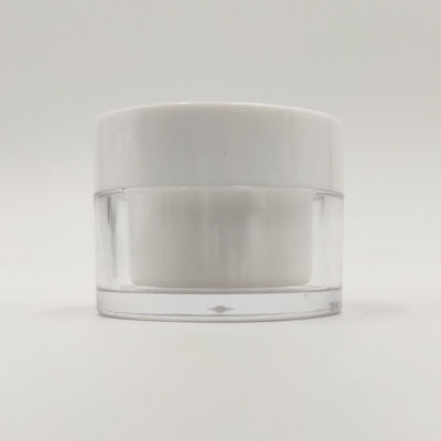 la crema de cara doble plástica de la pared del ANIMAL DOMÉSTICO 50g sacude el tipo del tapón de tuerca o lo modificó para requisitos particulares