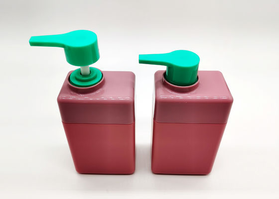 Botellas plásticas del HDPE rosado de 100ml 250ml con la bomba de la loción