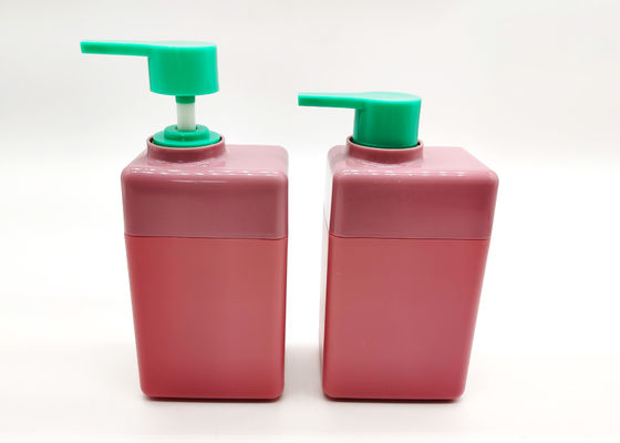 Botellas plásticas del HDPE rosado de 100ml 250ml con la bomba de la loción