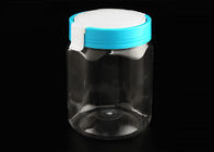 Tarro plástico hexagonal de Honey Storage 500ml con la tapa del metal