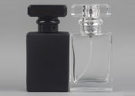 El perfume cosmético de cristal de las botellas del rectángulo 30ml rocía Pacakging
