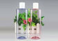 botellas cosméticas plásticas transparentes de 14oz 400ml