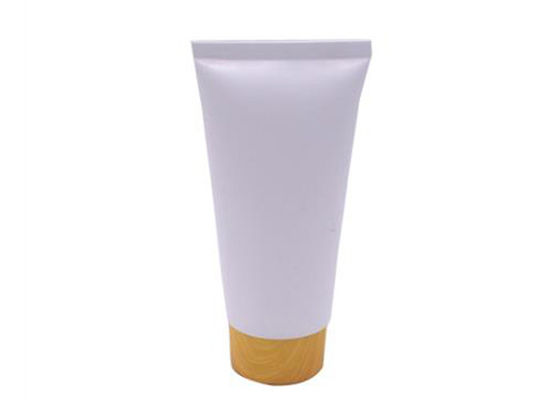 50ml - tubos plásticos vacíos del tapón de tuerca 200ml, tubos cosméticos de encargo altamente suavemente