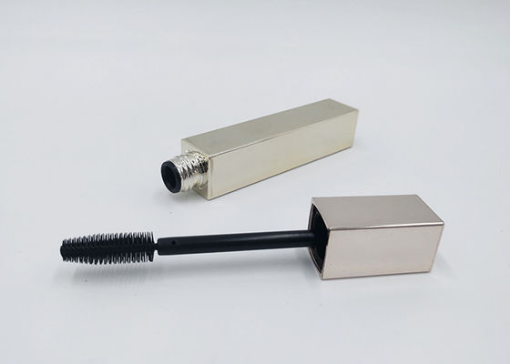 Envases vacíos de oro cuadrados del lápiz de ojos, tubo recargable el 100% del rimel reciclable