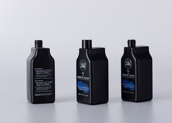 Botella vacía del champú del plástico del HDPE 400ml con el casquillo